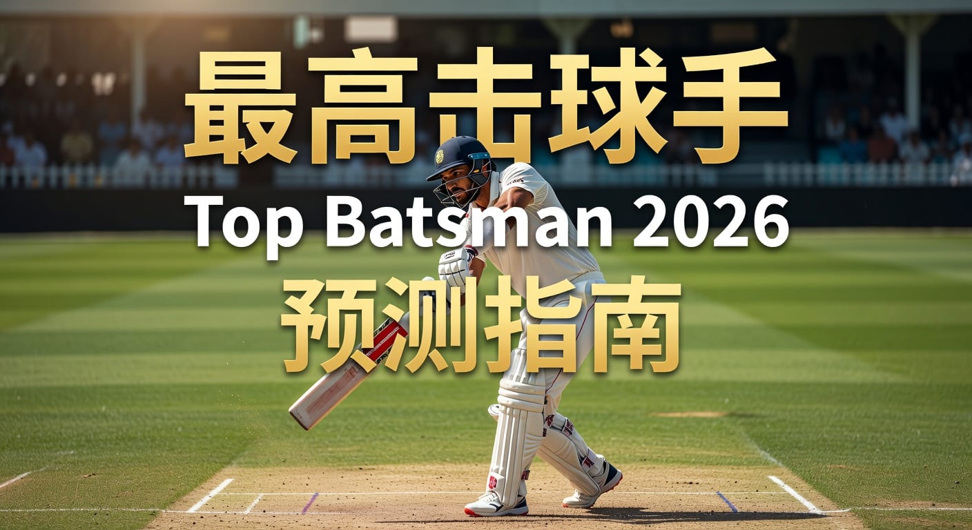 最高击球手 Top Batsman 2026赛季预测